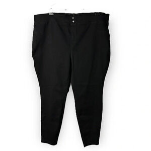 Tierra Sky Black Skinny  Mid-Rise Jeans 3X